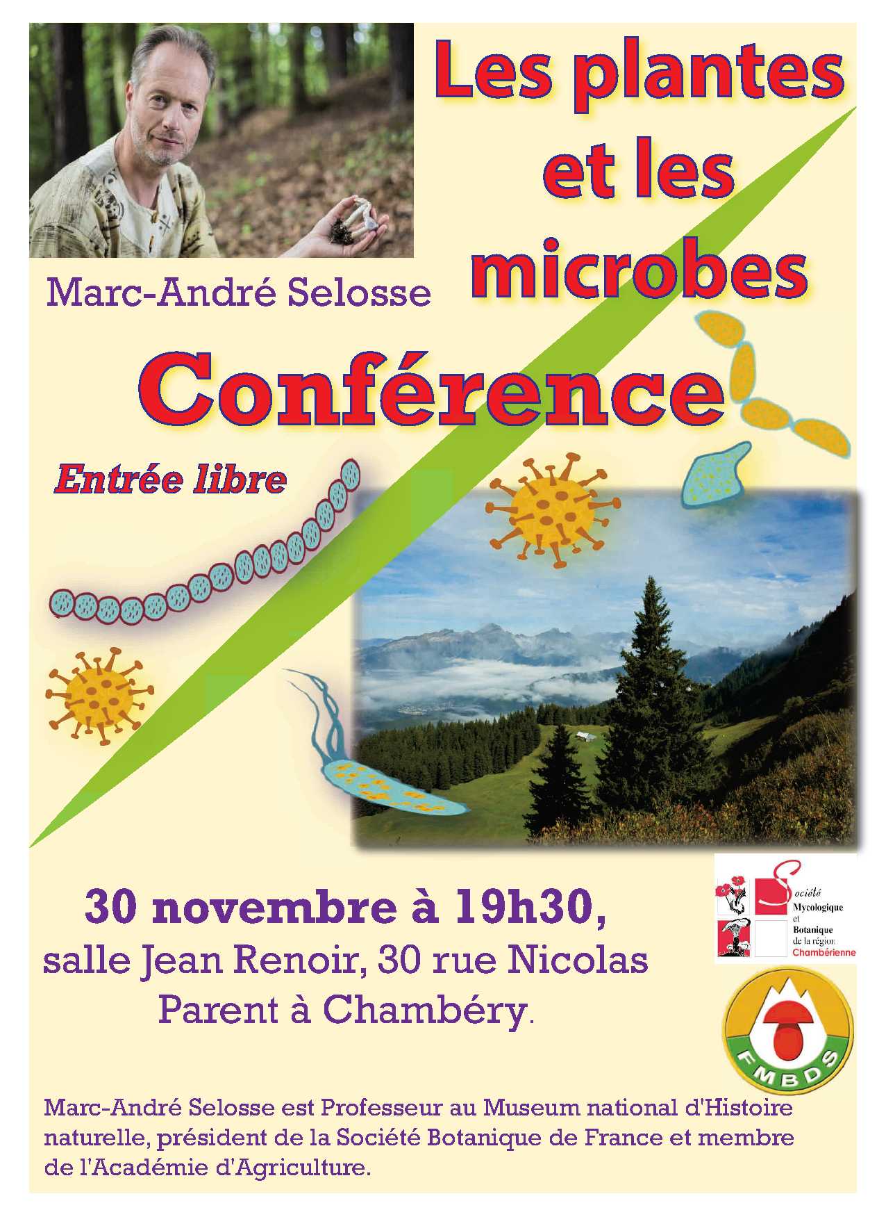 "Les plantes et les microbes"