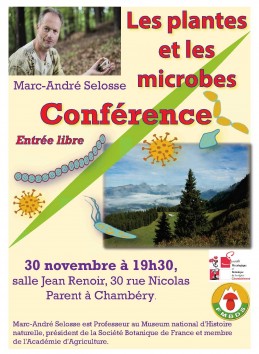 Image de l'actualité Conférence : "Les plantes et les microbes"